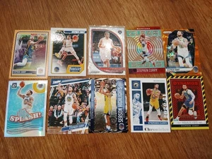 Multi Year Panini Donruss Optic Basketball - Steph Curry - 10 Card Lot w/ insert - Picture 1 of 3