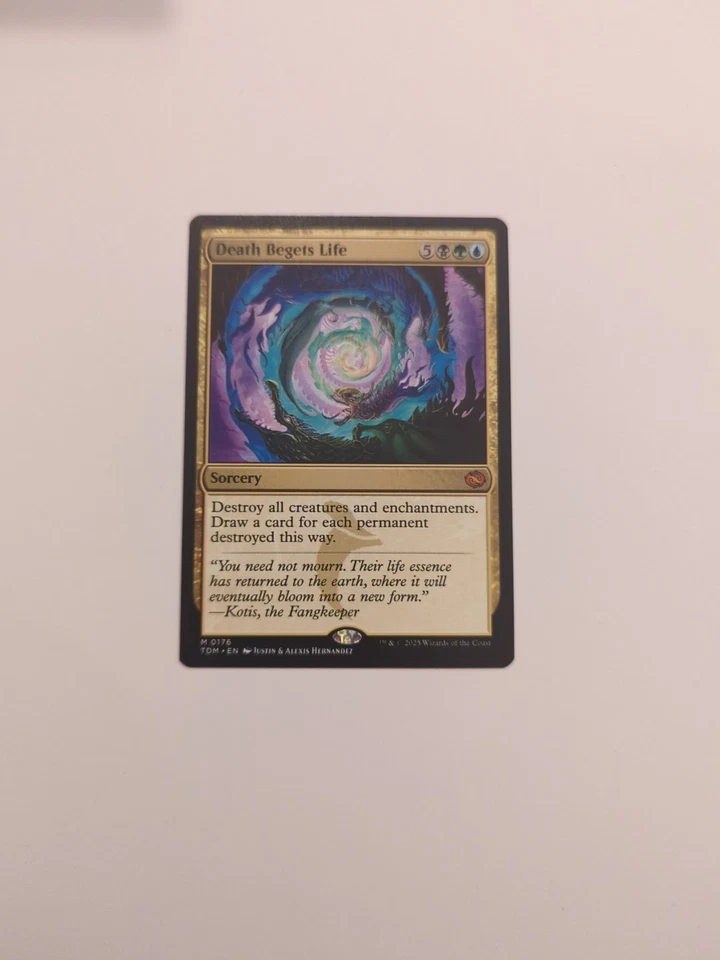 Death Begets Life Tarkir: Dragonstorm Regular NM MTG - Image 1 of 1