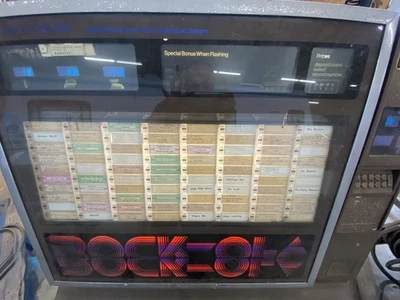 Jukebox Rock-ola 484 buena máquina usada necesita trabajo Foto 1 de 4