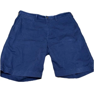 Polo Ralph Lauren dunkelblau flach lockere Passform Shorts 9” Schrittlänge Pony | Herren 38 - Bild 1 von 8