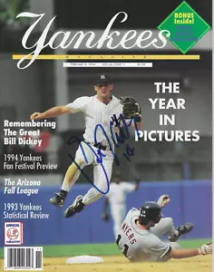 Autographed Signed PAT KELLY New York Yankees Magazine 2/9/1994 w/COA - Picture 1 of 1