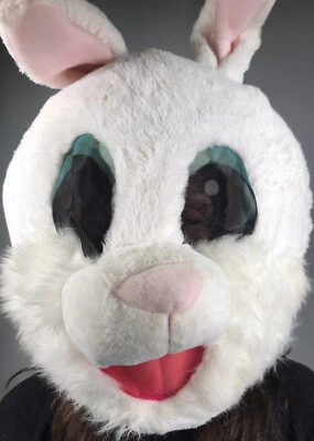 Dan Dee Plush Foam Bunny Head Full Mask - Image 1 of 4