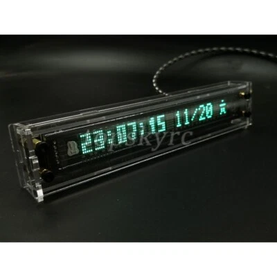 VFD Clock Flip Clock Timing Reminder Manual or Automatic Brightness Adjustment - Image 1 of 3