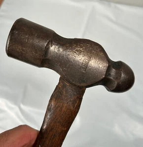 Vintage Plumb 32 Unze Kugelhammer Hergestellt in den USA Holzgriff Werkzeug. - Bild 1 von 4