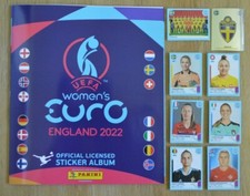 Panini Women's Euro Women's European Championship 2022 England Sticker No. 220 - 366 Choose