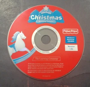 💥Original 1996 Little People Christmas Activity Center PC Juego CD-ROM Disco SOLO - Imagen 1 de 1