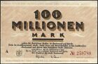 Deutschland - Dortmund Und Hörde - Banknote Von 100 Million Mark 24-09-1923! Sup