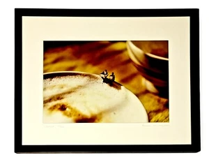 AUDREY HELLER "DOUBLE" Ltd Ed Art Print 124/250 (19"×15") Framed     SIGNED 2001 - Picture 1 of 6