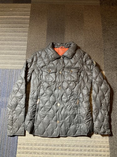 Giacca donna Michael Kors taglia media grigia impacchettabile piumino imbottito con bottoni