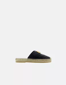 Alpargatas Gucci Piel Matelassé Negro Doble G Talla 39 Gucci GG Nuevas - Imagen 1 de 7