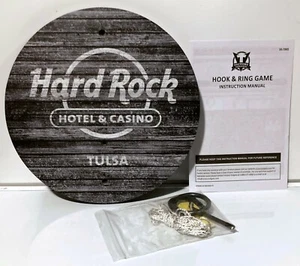 Hard Rock Hotel Casino Tulsa Custom Hook and Ring Toss Game, Outdoors, Man Cave - Picture 1 of 9