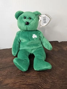 Ty Beanie Baby Erin The Bear 1997 Retired Plush Toy - Picture 1 of 8