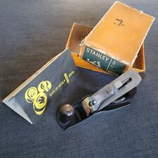 Stanley plane no 3 in original box with pamphlet