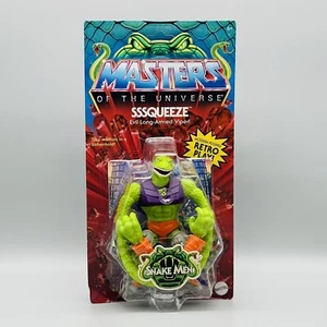 Masters of the Universe Origins Sssqueeze Snake Men UNPUNCHED Mattel 2023 *read* - Picture 1 of 8