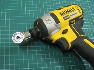 Angled Bit Driver Extension Offset Screwdriver Bit Holder fits DeWalt Impact NEW