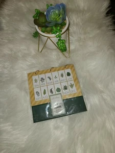 Small Desk Calendar 7"x5" Green Monthly Flip Stand Up Month Day- Universal NEW - Picture 1 of 3