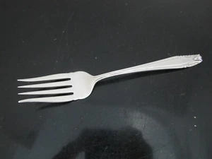 WALLACE Sterling Silver STRADIVARI Cold Meat Serving 8" FORK - Picture 1 of 3