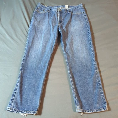 John B Stetson Jeans 42x32 No. 1520 Standard Straight Leg Cotton Cowboy Jeans - Image 1 of 4