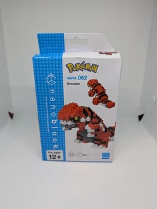 Nanoblock Pokémon Groudon New In Box - Picture 1 of 2
