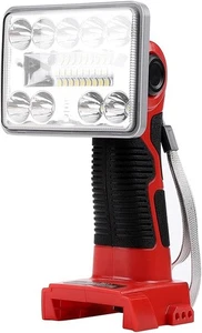 Cordless LED Flashlight Work Light for Milwaukee 18 Volt Ion Battery 48-11-1852 - Picture 1 of 12