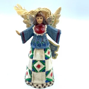 Jim Shore Country Angel Ornament Heartwood Creek Xmas 2002 B107462 **READ** - Imagen 1 de 7