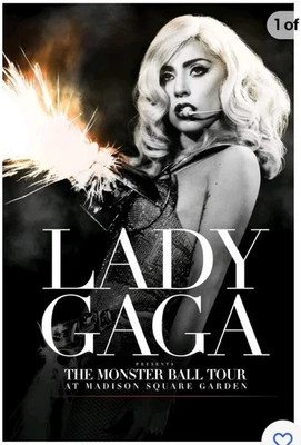 LADY GAGA The Monster Ball Tour Live! at Madison Square Garden (DVD,📀 2011) VGC - Изображение 1 из 4