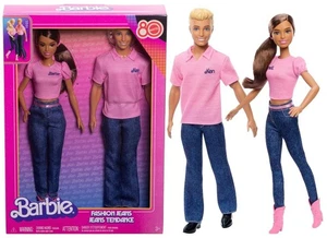 Barbie and Ken Doll Fashion Jeans 80th Anniversary Set of Two Dolls in Jeans - Bild 1 von 5