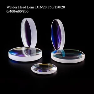 Lente de colimación de enfoque de soldadura láser de mano D16/20 lente de cabezal de soldador F50/150 - Imagen 1 de 15