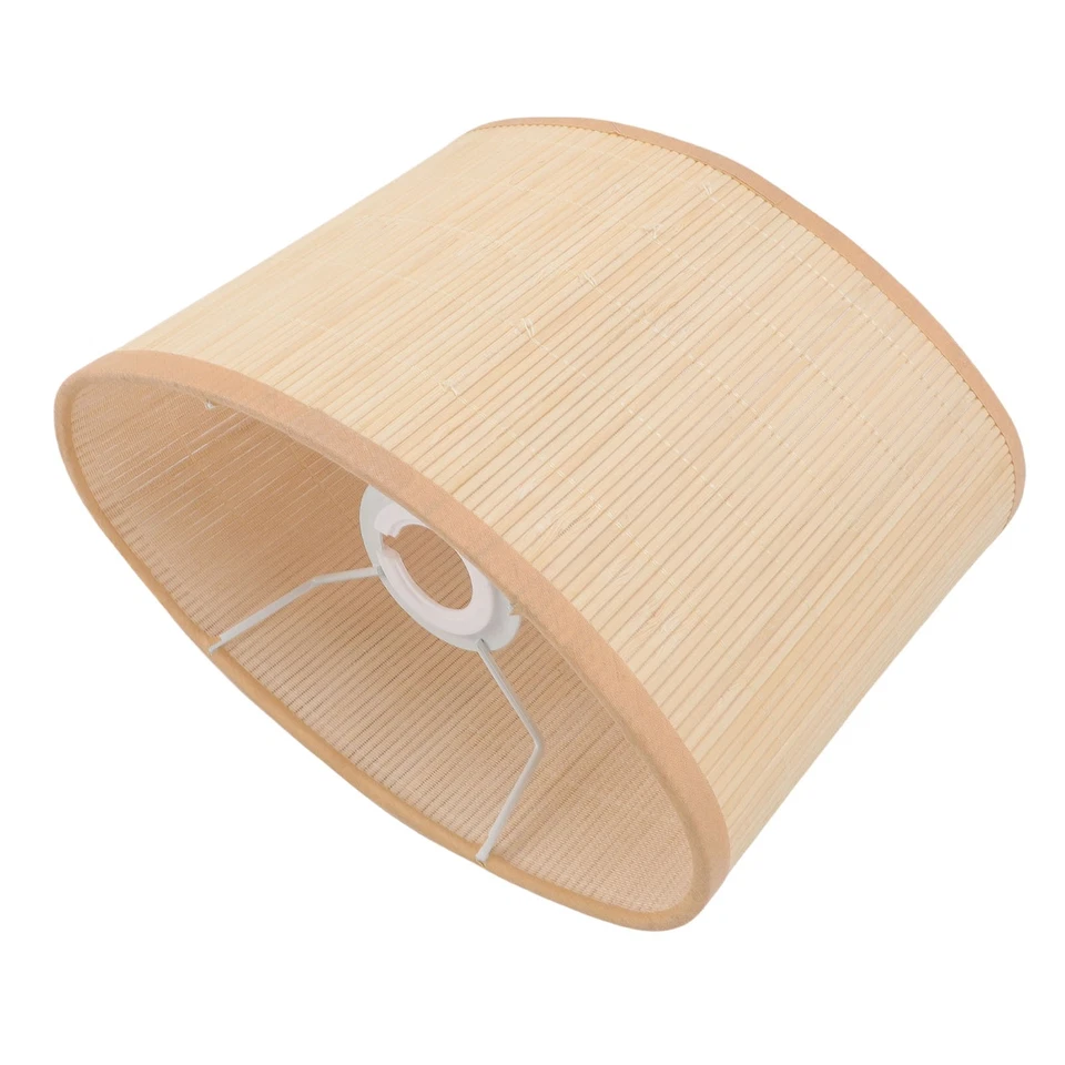 Oval Boho Lamp Shade E27 E14 Lampshade Replaceable For Pendant Light Floor Lamp☚ - Image 1 of 4