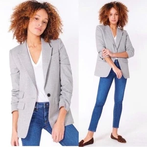 NWT NEW Veronica Beard 00 Martel Gray Wool Tweed Dickey Jacket Blazer - Picture 1 of 14