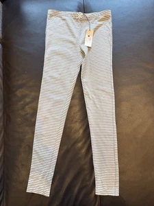 NWT Pink Chicken New York NY 10Y Girls Striped Leggings $42 *free shipping* - Picture 1 of 11