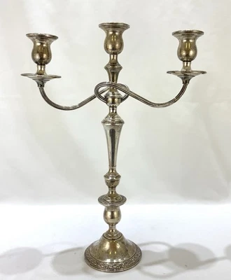 International Sterling Vintage Prelude 3-Arm Sterling Silver Candelabra, Used - Image 1 of 4