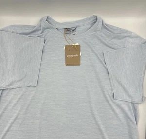 Camiseta Patagonia Capilene Cool Daily - Azul Manchado - Grande Para Hombre **NUEVA** - Imagen 1 de 10