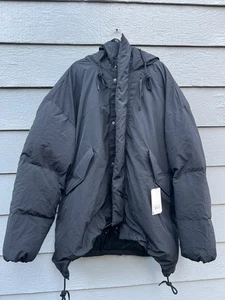 Holden Mens Long Down Parka Black Jacket Size XL - Picture 1 of 13