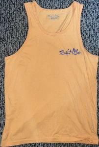 Salt Life Herren Tank Top Shirt Größe S #131S3S 100 % Baumwolle hervorragender Zustand EUC! 🍀 - Bild 1 von 10