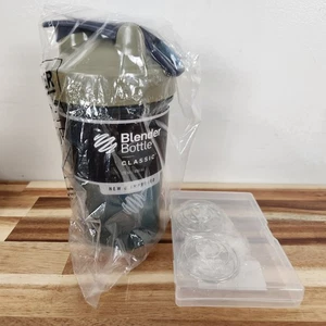 Mixer Flasche 20 Unzen Klassische Shaker Flasche mit Schlaufendeckel hellbraun mit Ersatz Schneebesen - Bild 1 von 7