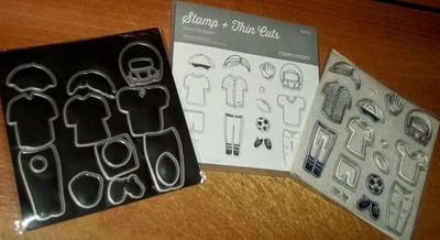 CTMH Z4073 ТОНКИЕ РАЗРЕЗЫ И D1846 БУМАГА PAL SPORTS ~ униформа; бейсбол, футбол - Изображение 1 из 4