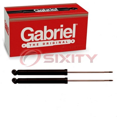 2 pc Gabriel Rear Shock Absorbers for 2001-2006 BMW 330Ci Spring Strut ml - Image 1 of 4