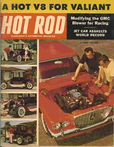 Hot Rod 1960 Oct valian gmc blower jet car drag racing - Bild 1 von 1