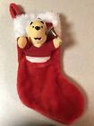 Winnie the Pooh with Bell 18” Christmas Plush Stocking