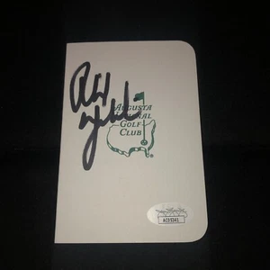 Phil Mickelson Signed Autographed Masters Scorecard PGA Tour JSA COA KPMG Rare - Picture 1 of 3
