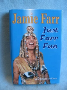 Book Jamie Farr "Just Farr Fun" with Robert Blair Kaiser, Signed - Foto 1 di 12