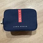 Prada Luna Rossa Navy Blue Wash / Travel / Toiletry / Shaving Bag