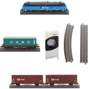 Tillig 01449 Einsteigerset-Güterzug mit Bettungslgeisoval der ČD VI TT Neu - Bild 1 von 7