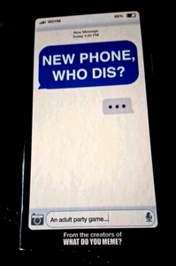TELEFONO NUOVO, CHI DIS? GIOCO PARTY PER ADULTI DI COSA FAI MEME? - Foto 1 di 7