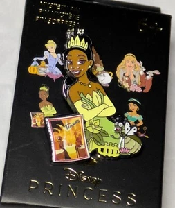 Loungefly Disney Princesses & Sidekicks Blind Box Pin - Tiana & Ray - Opened - Picture 1 of 5