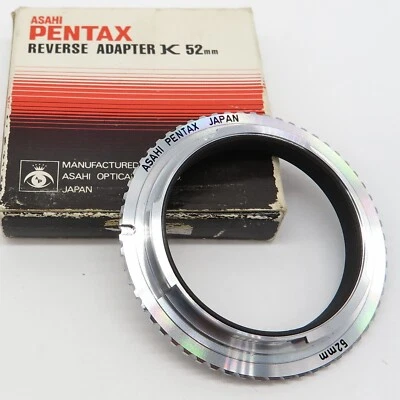 Asahi Pentax Reverse Adapter K 52mm - Excellent vintage condition - Image 1 of 2