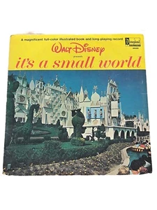 Walt Disney It's a Small World Disneyland Record and Full-Color book #3925 1964 - Imagen 1 de 6
