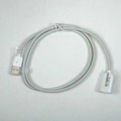 Genuine Apple 591-0240 USB Keyboard Extension Cable New Thailand 39 inch Gray - Image 1 of 4