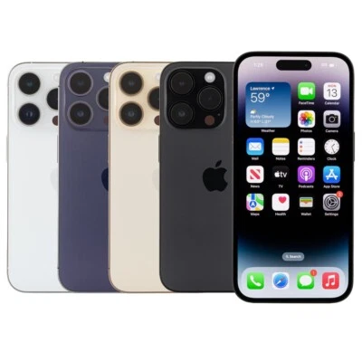 Apple iPhone 14 Pro 256GB Desbloqueado AT&T T-Mobile Verizon Excelente Estado Foto 1 de 2